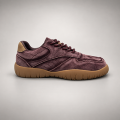 Plum suede sneakers 2