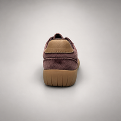 Plum suede sneakers 4
