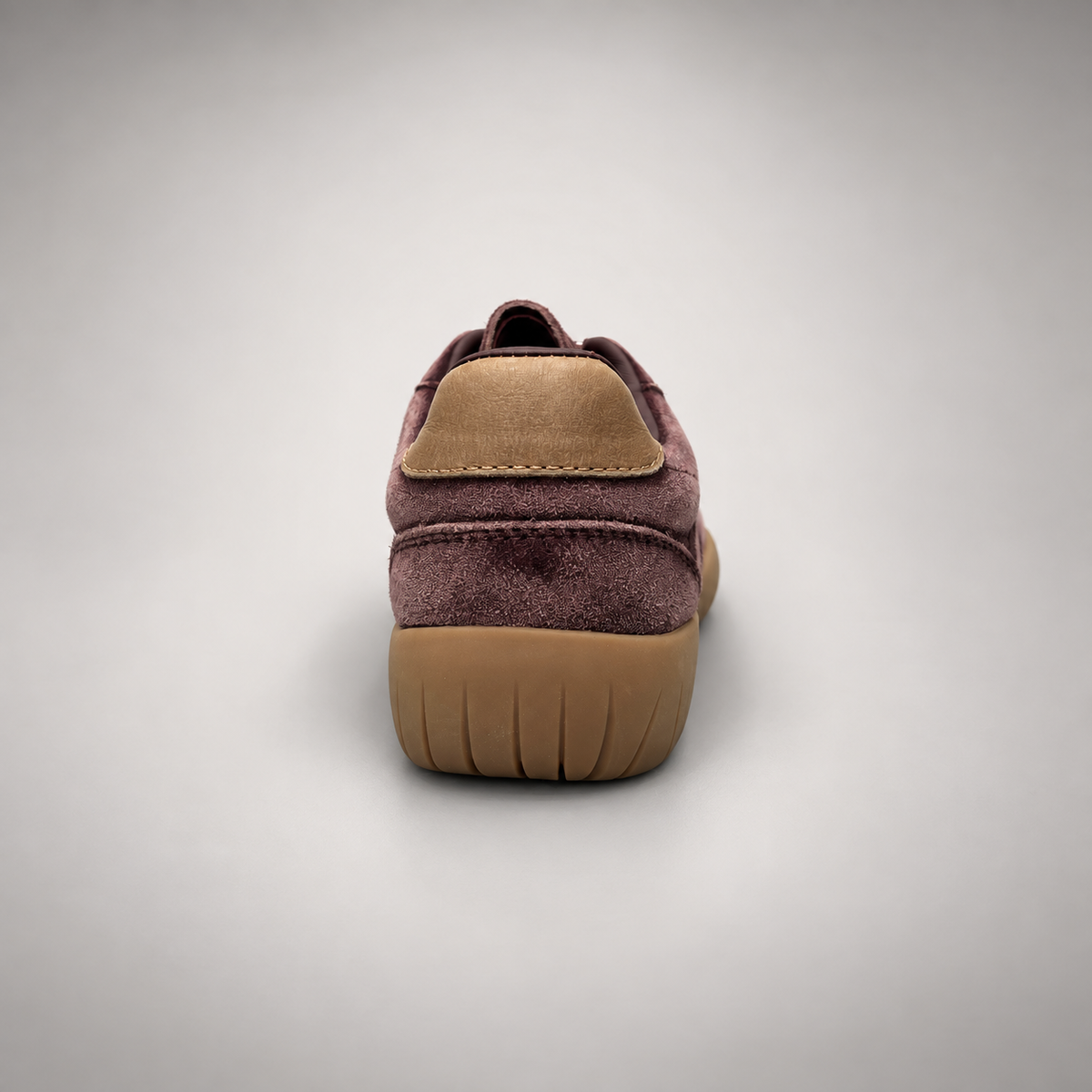 Plum suede sneakers 4