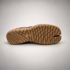 Plum suede sneakers 5