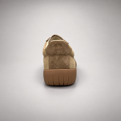 Taupe suede sneakers 4