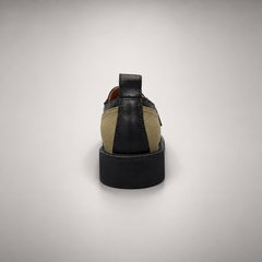Black olive buckle shoes 4