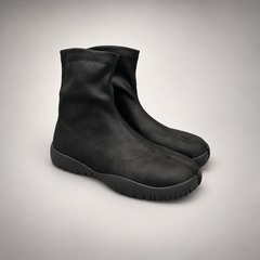 Black stretch ankle boots - view 1