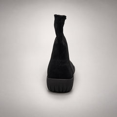 Black stretch ankle boots - view 4