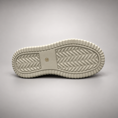 White Platform Leather Sneakers