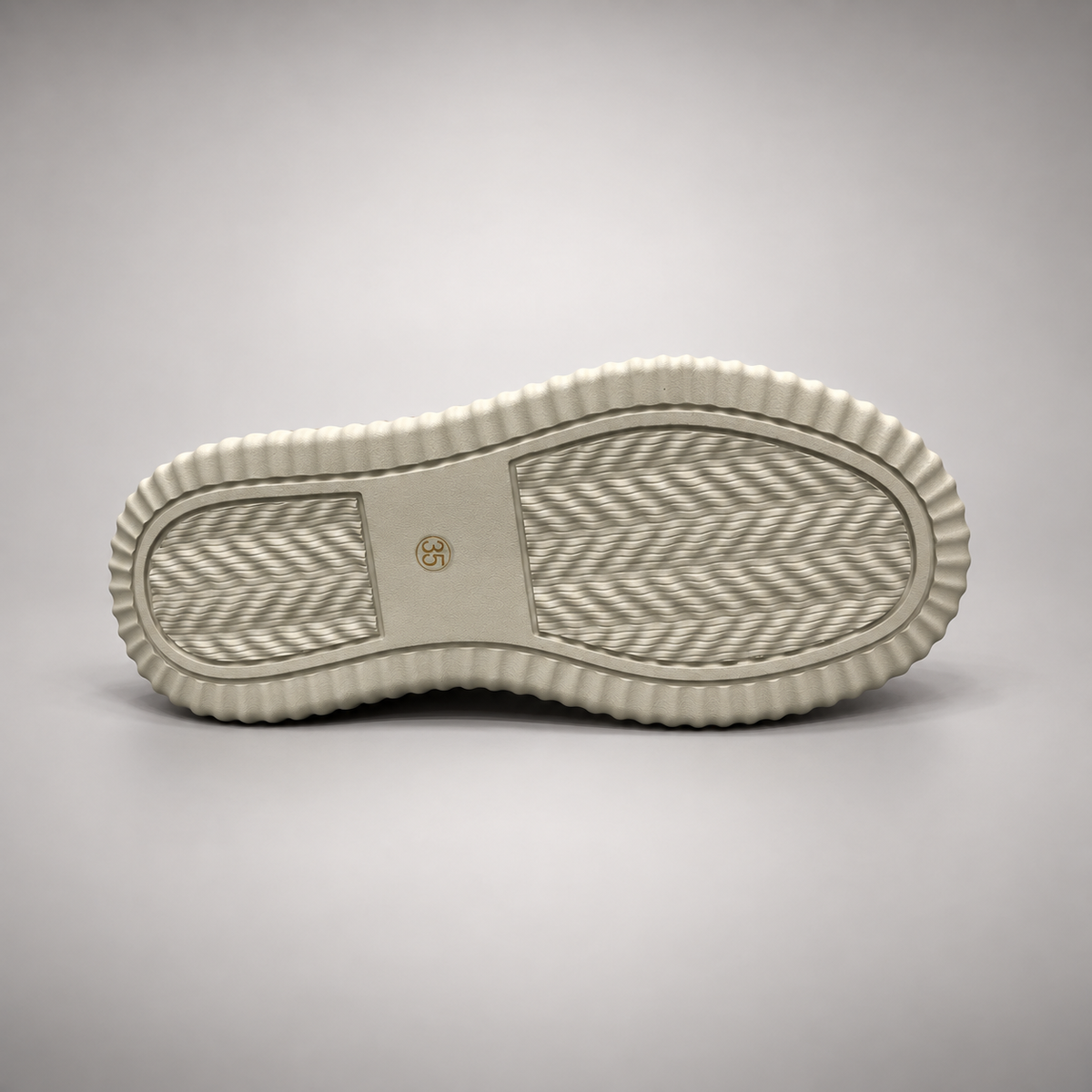 White Platform Leather Sneakers