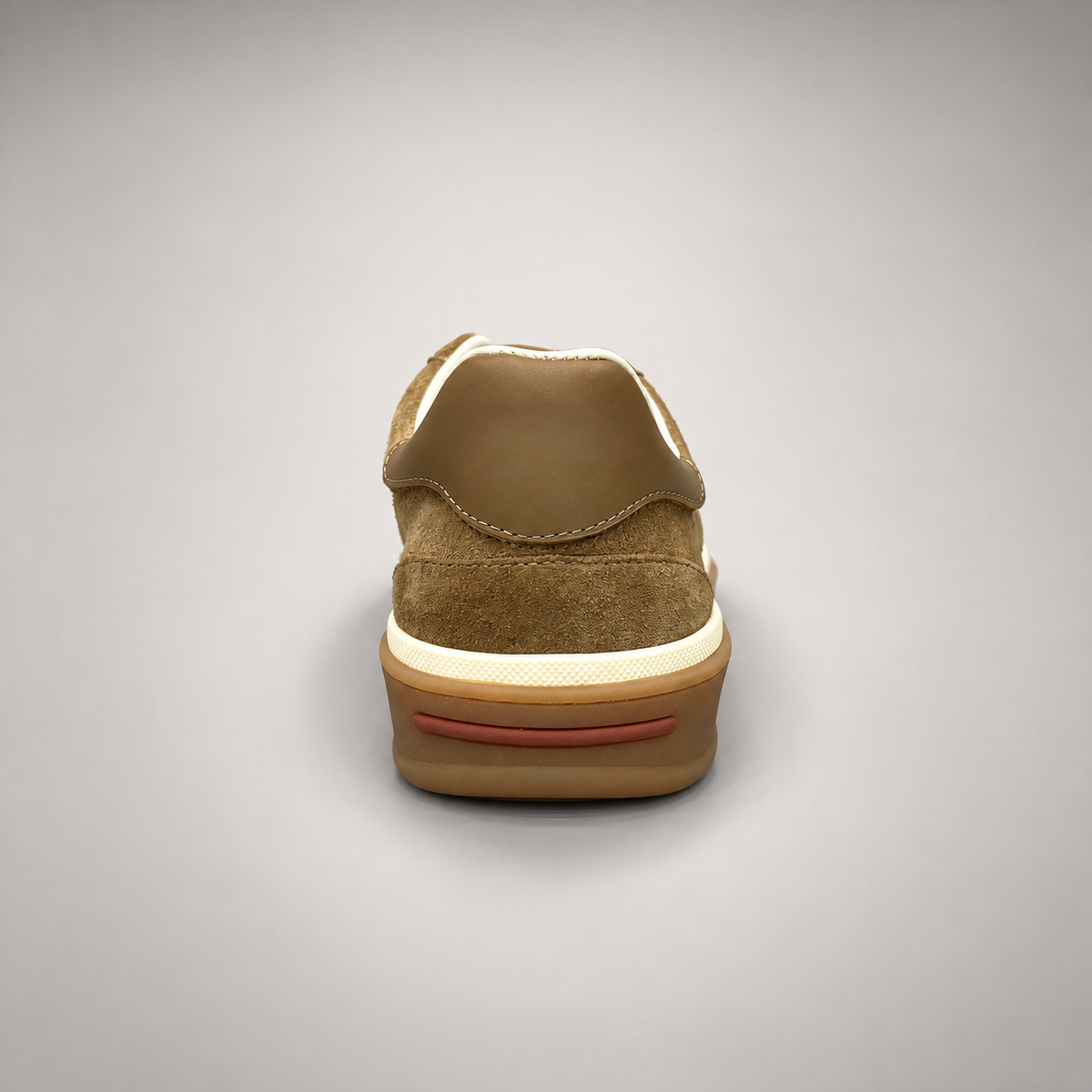 Tan Sheep Suede Lace-Up Sneakers product view 6
