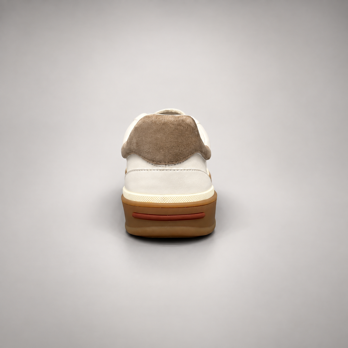 Ivory Sheep Suede Lace-Up Sneakers product view 5