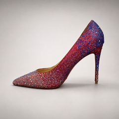 Burgundy Pumps product view 3
