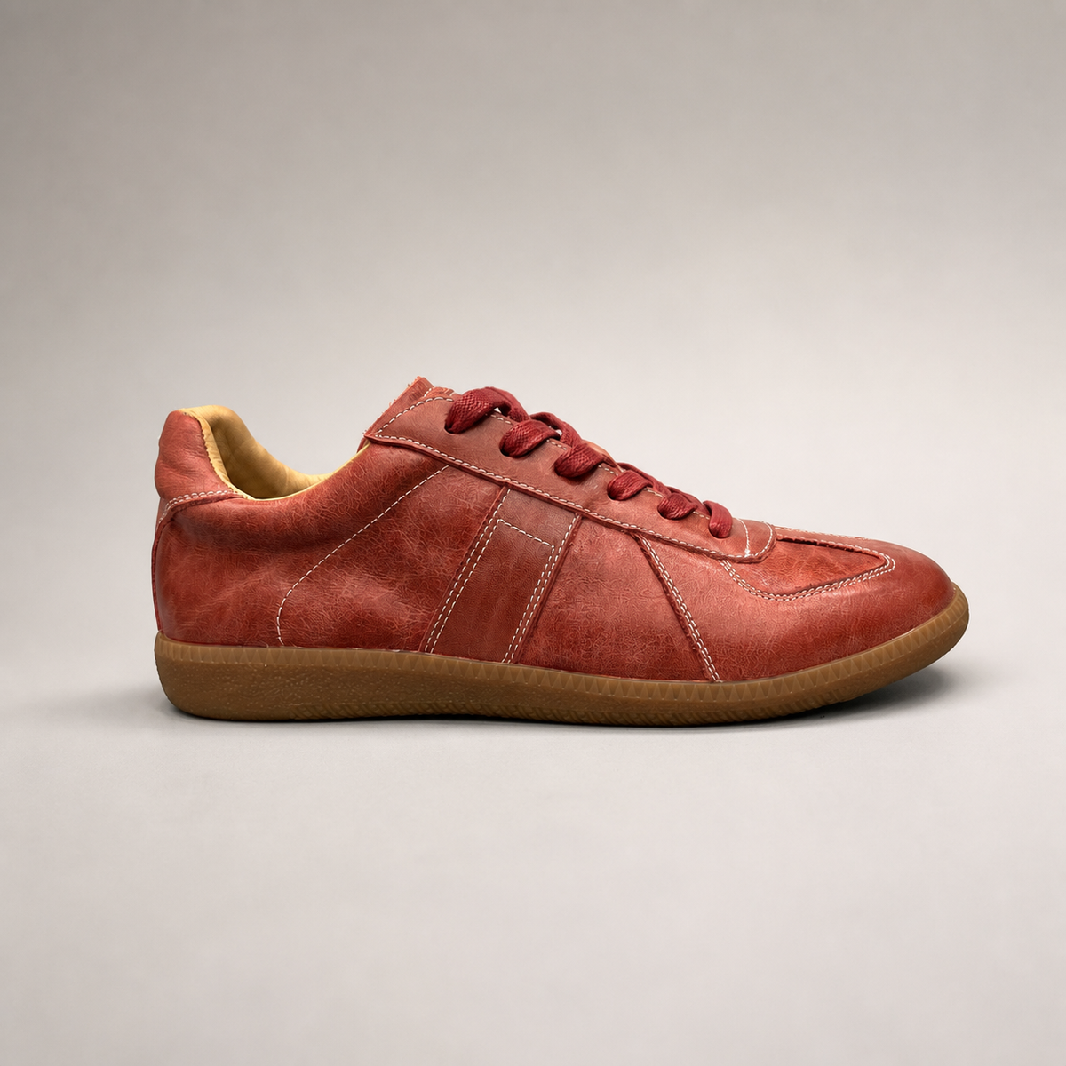 Burgundy Sneakers product view 2
