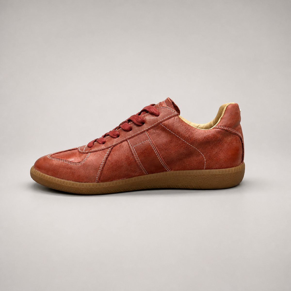 Burgundy Sneakers product view 3