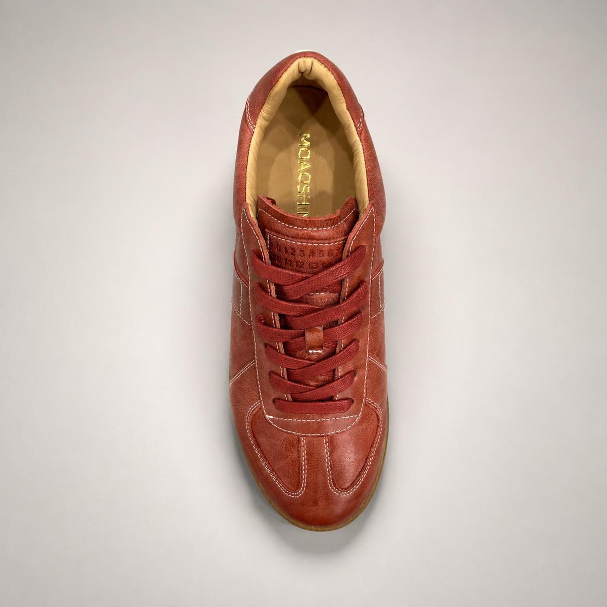 Burgundy Sneakers product view 6