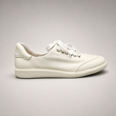 White sneaker product view 2