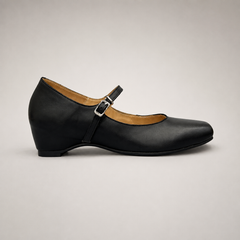 Black Mary Jane pump product view 2