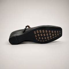 Black Mary Jane pump product view 5