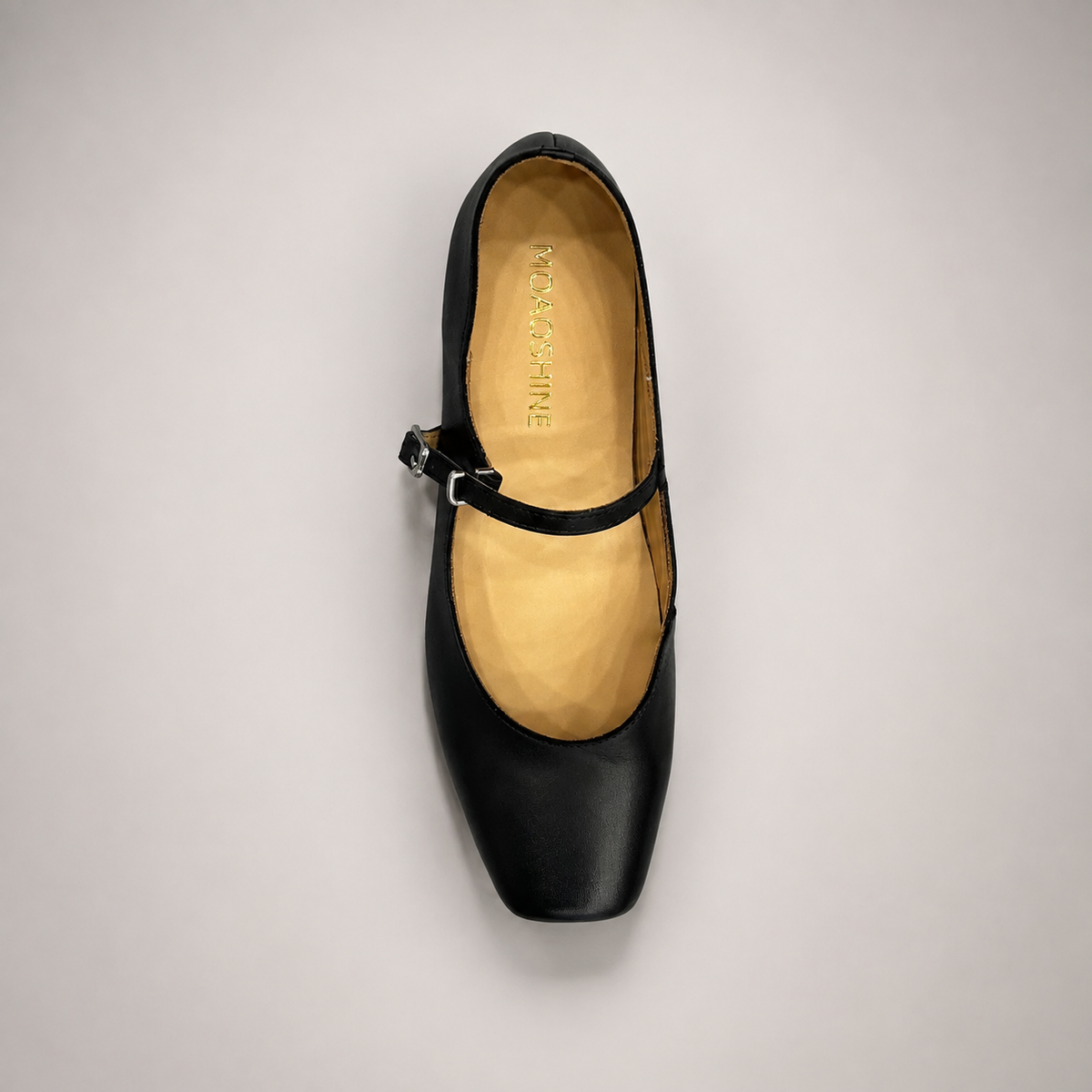 Black Mary Jane pump product view 6