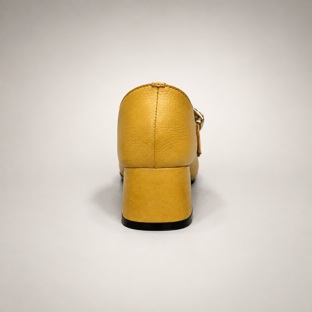 Yellow Mary Jane pump product view 4