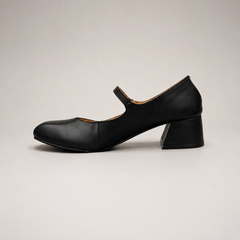 Black Mary Jane pump product view 3