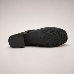 Black Mary Jane pump product view 5