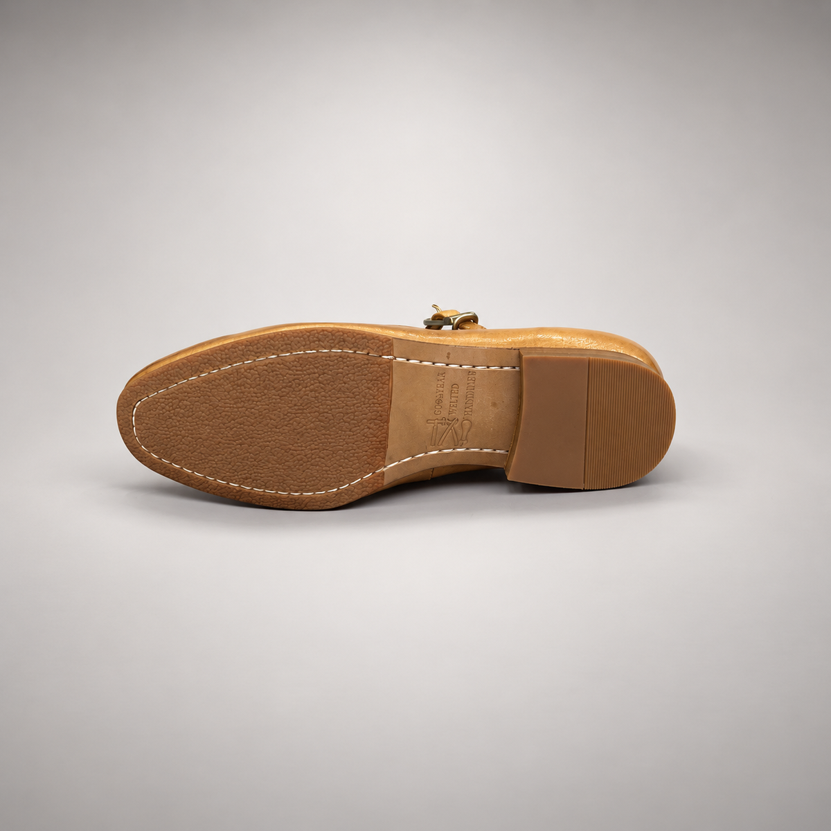 Tan Horse Leather Strap Mary Jane Flats product view 5