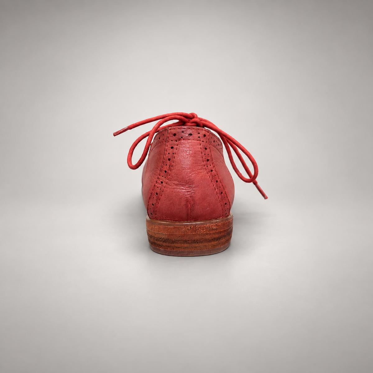 Red Horse Leather Brogue Lace-Up Oxfords product view 5