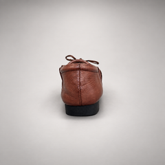 Brown Horse Leather Tassel Loafers product view 5