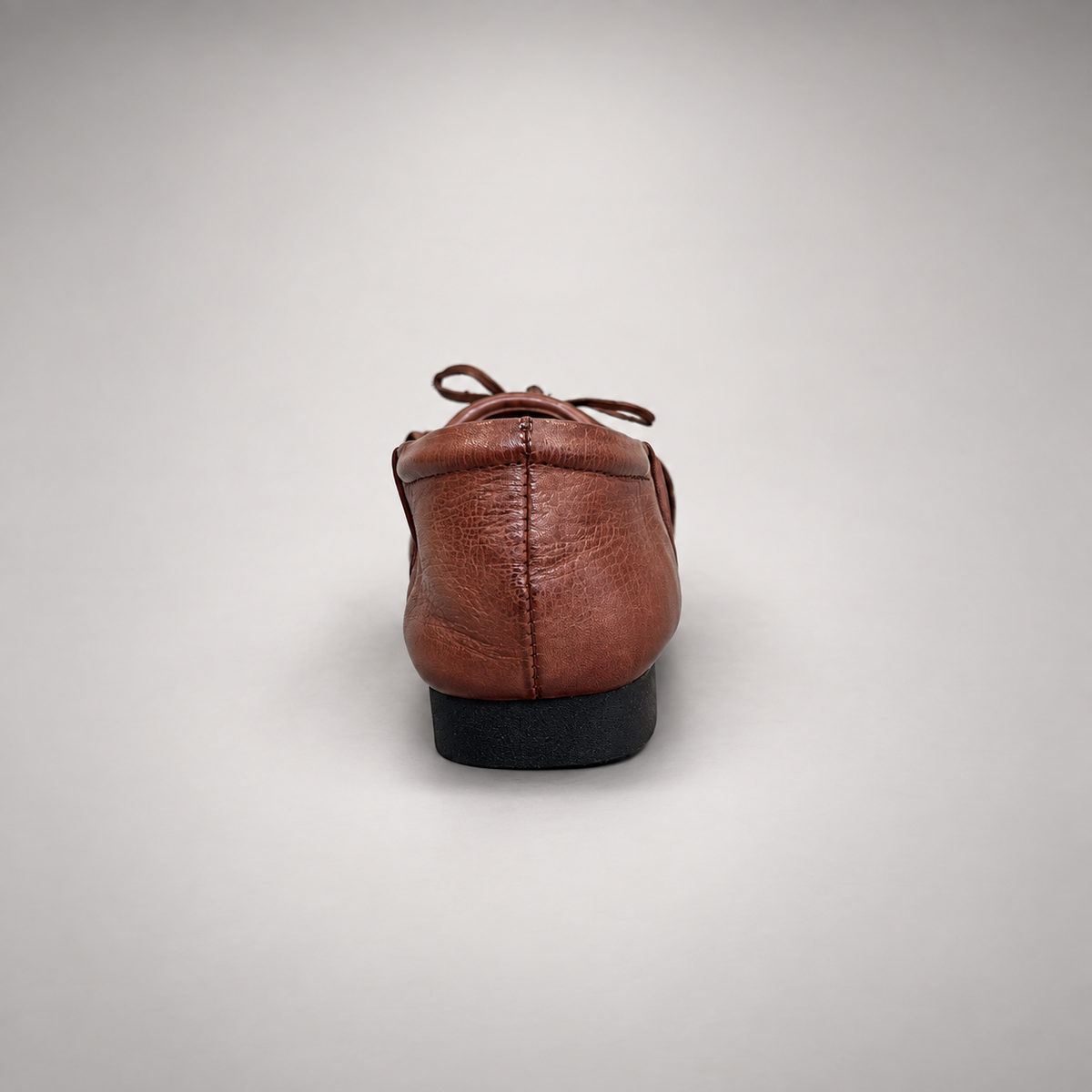 Brown Horse Leather Tassel Loafers product view 5