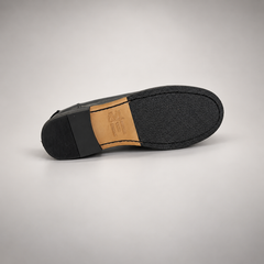 Black Horse Leather Penny Loafers product view 6