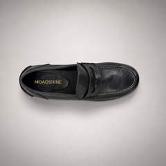 Black Horse Leather Penny Loafers product view 7