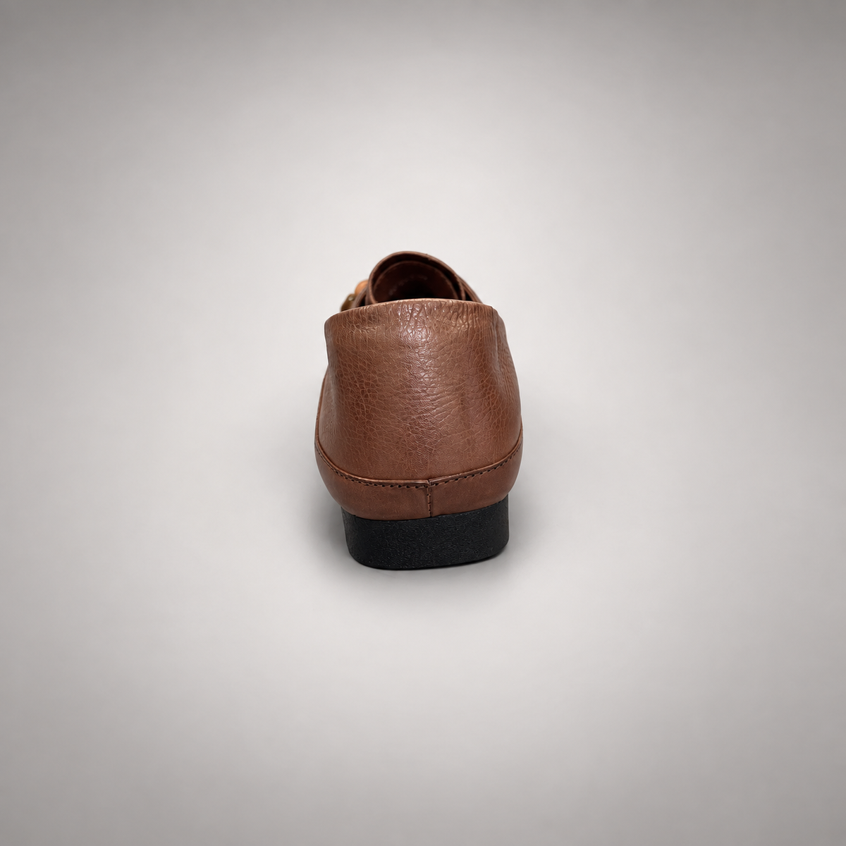Brown Horse Leather Tassel Loafers product view 7