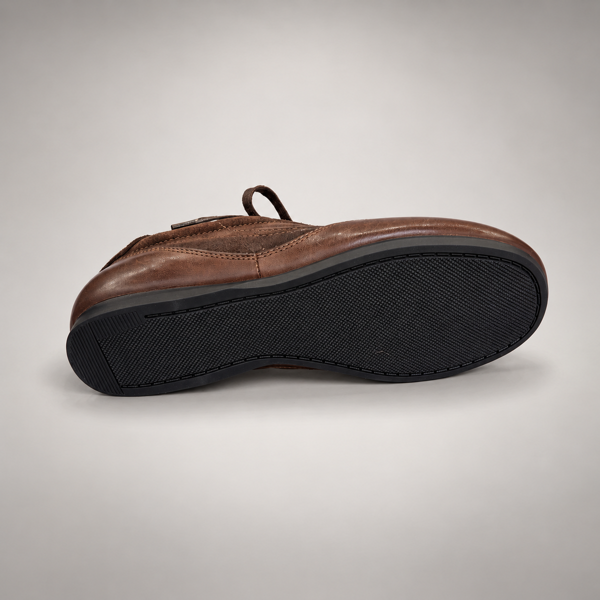Brown Horse Leather Low-Profile Lace-Up Sneakers product view 8