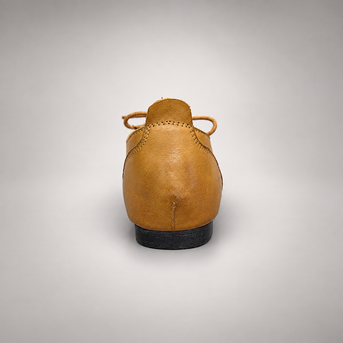 Tan Horse Leather Low-Profile Lace-Up Shoes product view 5