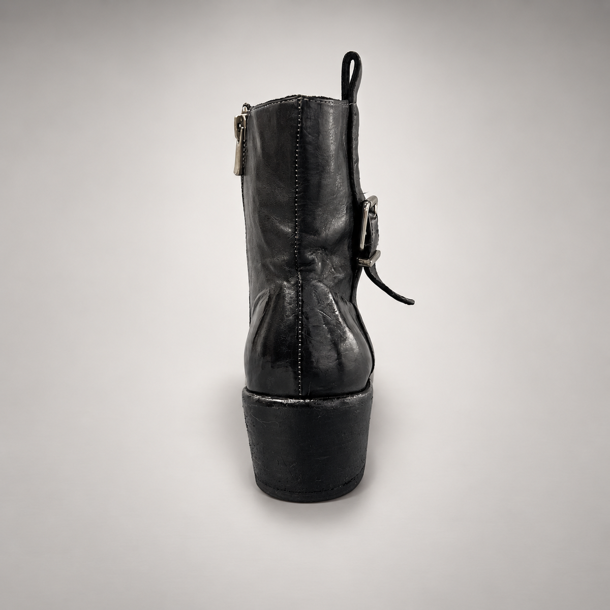 Black ankle boots, view 5