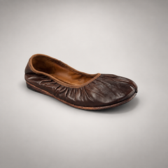 Brown shoes, view 2