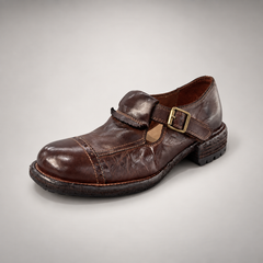 Brown shoes, view 2
