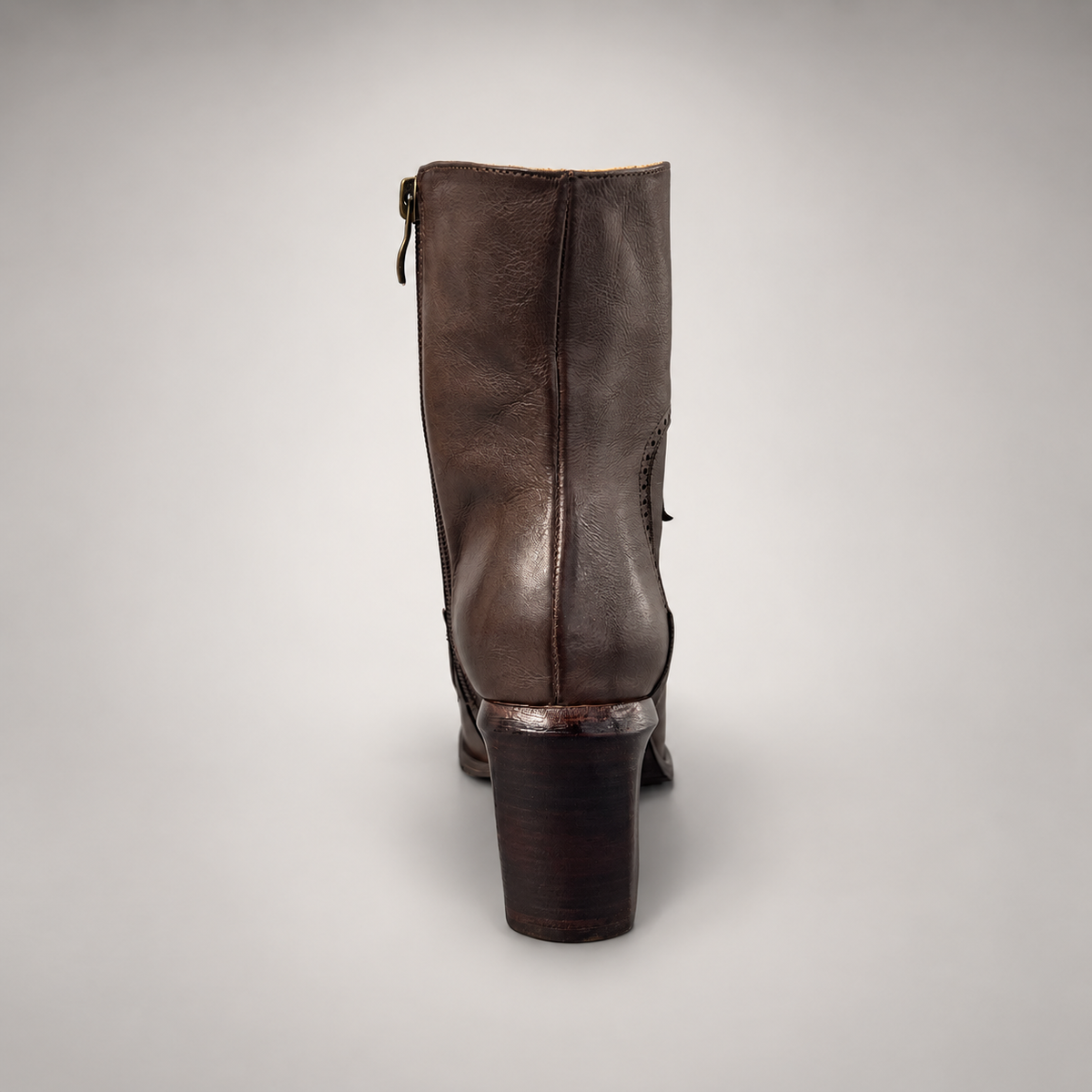 Dark Brown boots, view 5