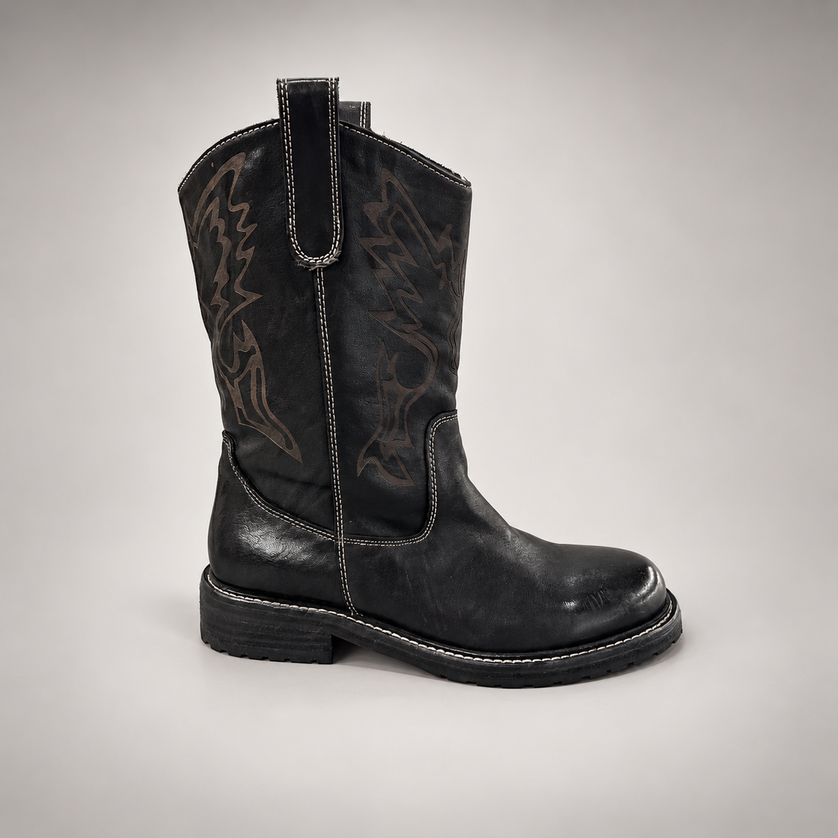 Black boots, view 3