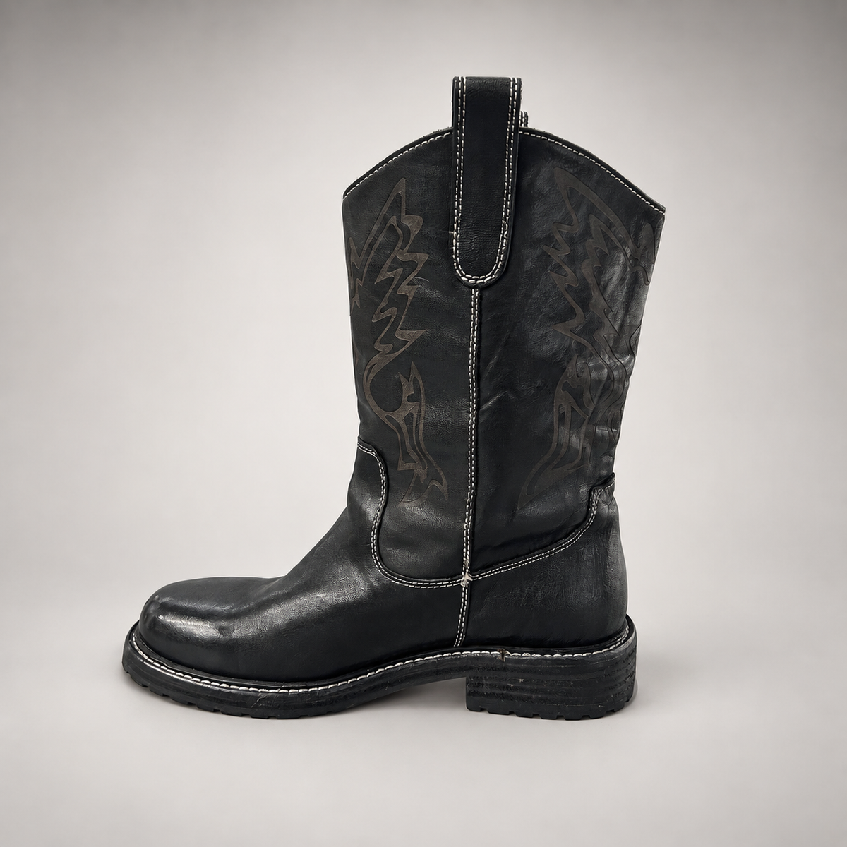 Black boots, view 4