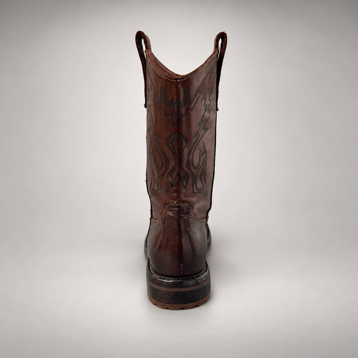 Brown boots, view 5