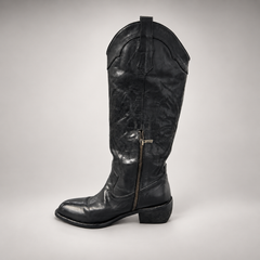 Black boots, view 4