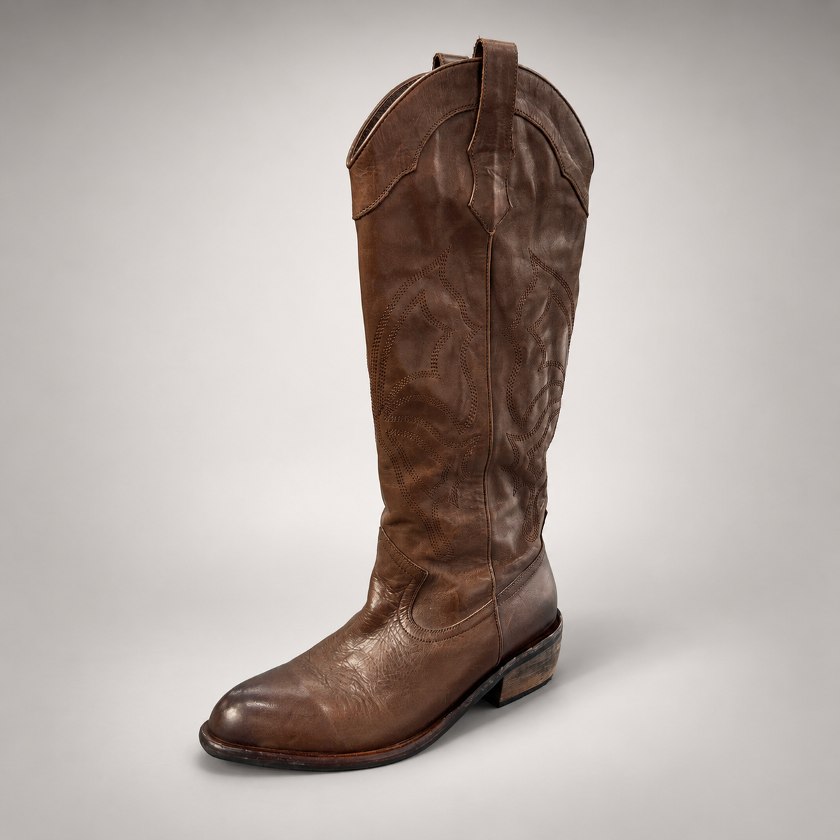 Brown shoes, view 2