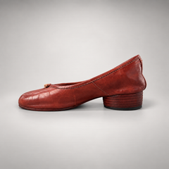 Red shoes, view 3