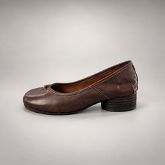 Brown shoes, view 3