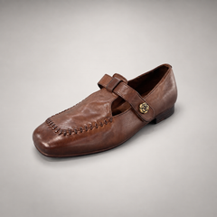 Brown shoes, view 2