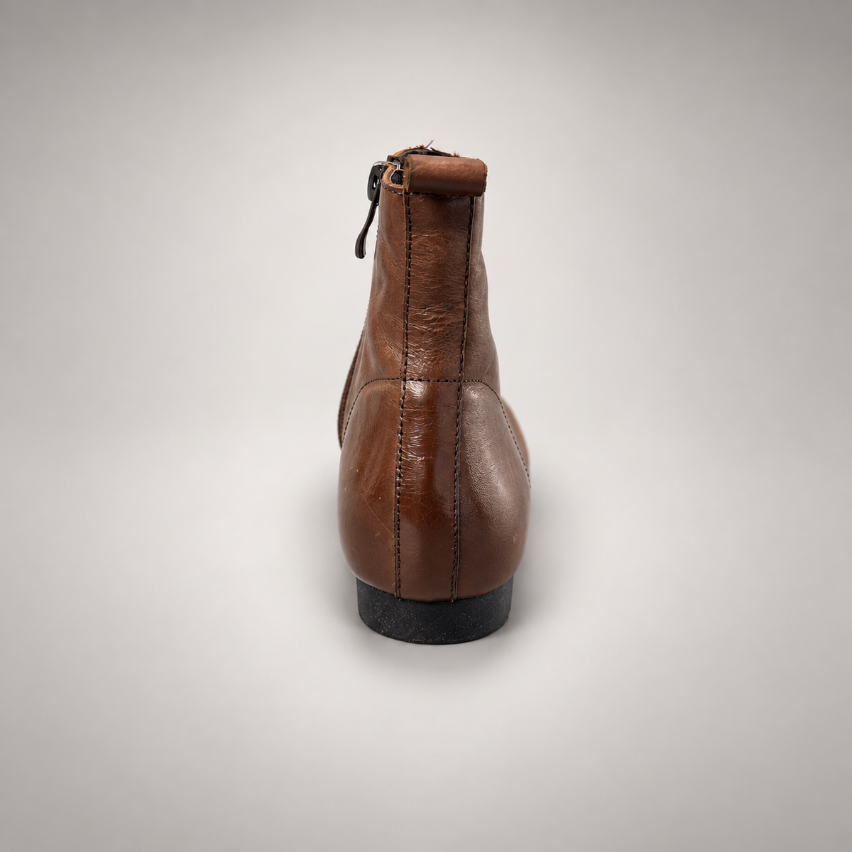 Brown ankle boots, view 6