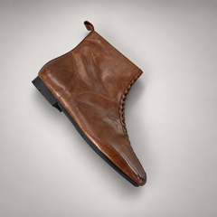 Brown ankle boots, view 8