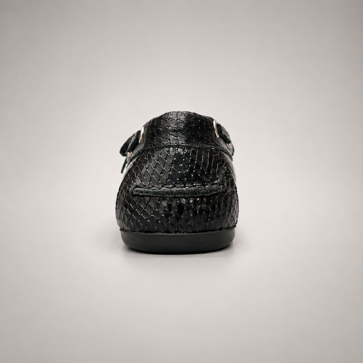 Black boat shoe product view 5