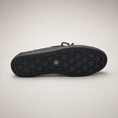 Black boat shoe product view 6