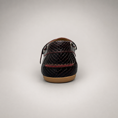 Burgundy boat shoe product view 6