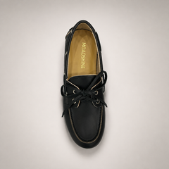 Black boat shoe product view 5
